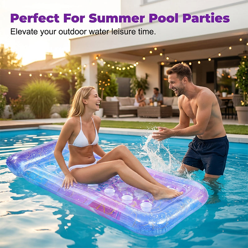 🏖️Summer Hot Sale 50% OFF🌼- Inflatable Floating Lounge Chair with Holes