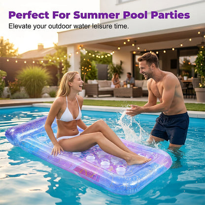 🏖️Summer Hot Sale 50% OFF🌼- Inflatable Floating Lounge Chair with Holes