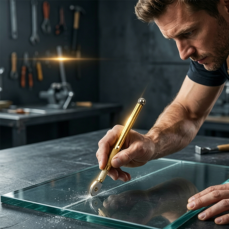 🎉Buy 1 Get 2 Free🎉Professional Pen-Style Roller Glass Cutter