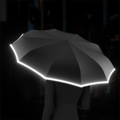 🔥Free Shipping 🔦 Reflective Safety Strip Umbrella with Ring Buckle