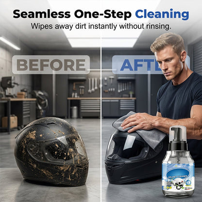 🥳2026 HOT SALE🥳💞50K+ SOLD!🪖🔆 50% OFF! Foam Helmet Cleaner – Removes bugs & grime instantly. Crystal clear visor, streak‑free. 🛡️🌬️