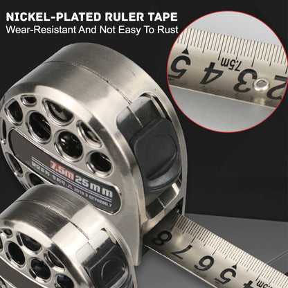 🔥Hot Sale 50% 0FF🔥Stainless Steel Anti-corrosion Retractable Metric Ruler
