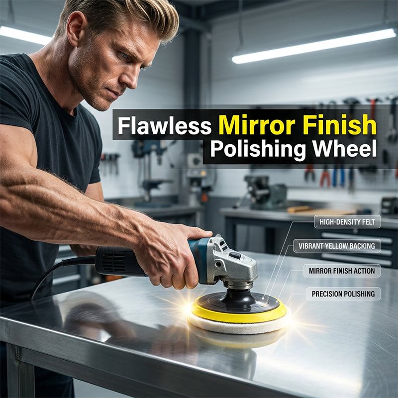 🔥Limited Time Promotion 50% OFF🔥High-Density Wool Buffing Pad