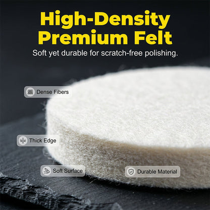 🔥Limited Time Promotion 50% OFF🔥High-Density Wool Buffing Pad