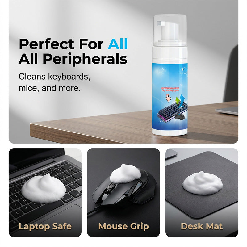 🎉Hot Sale 50% OFF🎉Foam Cleaner for Keyboard & Mouse