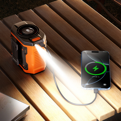 High-Speed Portable Waist Clip Cooling Fan